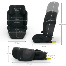 Автокресло Xpand 2 PRO i-Size, Kinderkraft (Black)