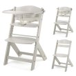 Стульчик для кормления Enock, Kinderkraft (Beige)
