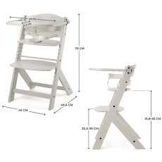 Стульчик для кормления Enock, Kinderkraft (Beige)