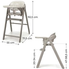 Стульчик для кормления Tino, Kinderkraft (Beige)