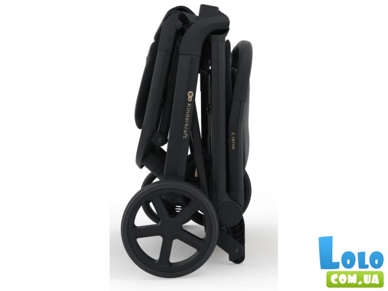 Прогулочная коляска Nubi 3 Midnight, Kinderkraft (Black)