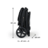Прогулочная коляска Nubi 3 Midnight, Kinderkraft (Black)