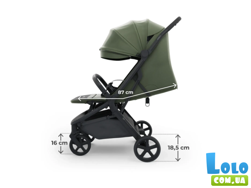 Прогулочная коляска Nubi 3 Mystic, Kinderkraft (Green)