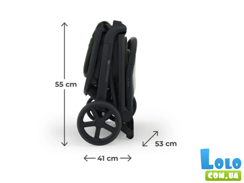 Прогулочная коляска Nubi 3 Mystic, Kinderkraft (Green)