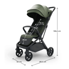 Прогулочная коляска Nubi 3 Mystic, Kinderkraft (Green)