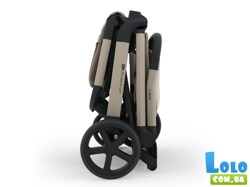 Прогулочная коляска Nubi 3 Sand, Kinderkraft (Beige)
