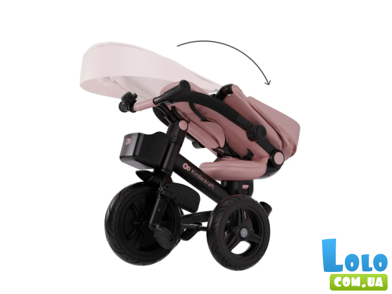 Трехколесный велосипед Aveo 2 Plus, Kinderkraft (Pink)