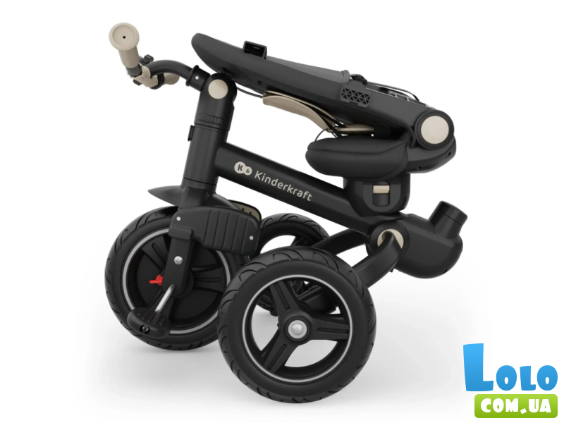 Трехколесный велосипед Spinstep 2 Plus, Kinderkraft (Beige)