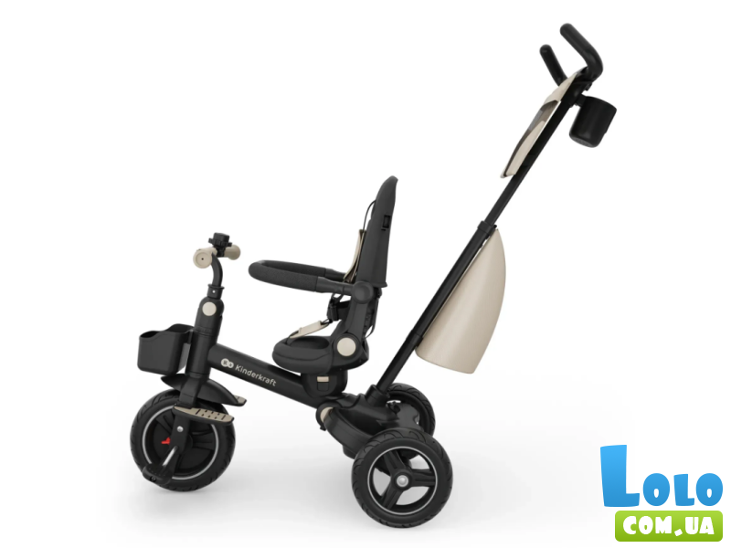 Трехколесный велосипед Spinstep 2 Plus, Kinderkraft (Beige)