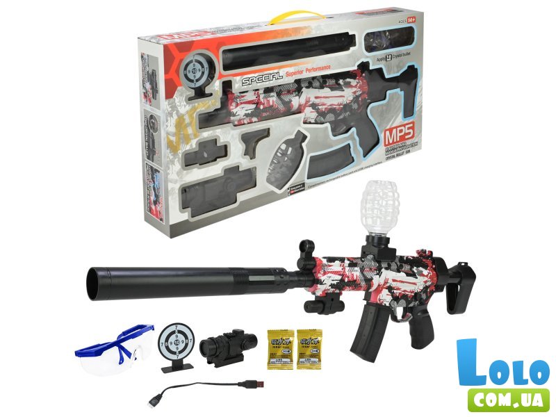 Бластер с гелевыми шарами