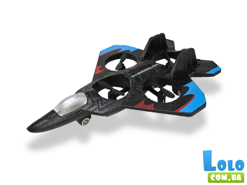 Самолет-квадрокоптер на радиоуправлении