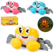Музыкальная интерактивная игрушка Краб (в ассортименте)