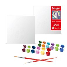 Картина по номерам Волшебная однорожка, Идейка (25х25 см)