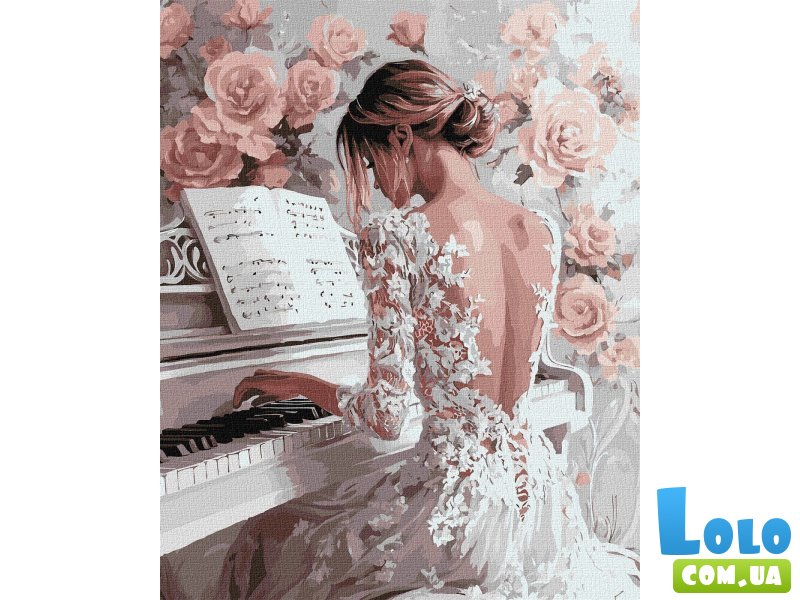 Картина по номерам Элегантный этюд, Идейка (40х50 см)
