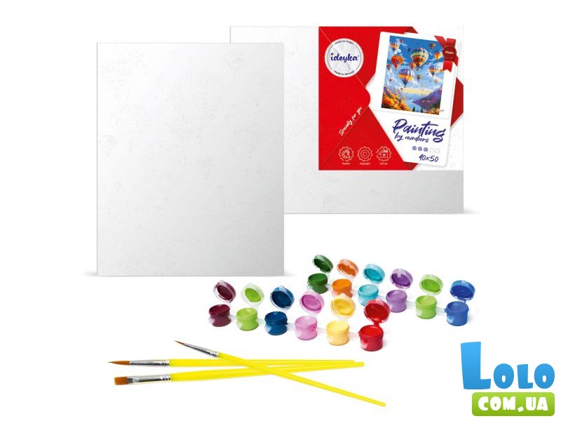 Картина по номерам Элегантный этюд, Идейка (40х50 см)