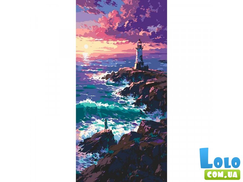 Картина по номерам Волнующее море, ArtCraft (40х80 см)