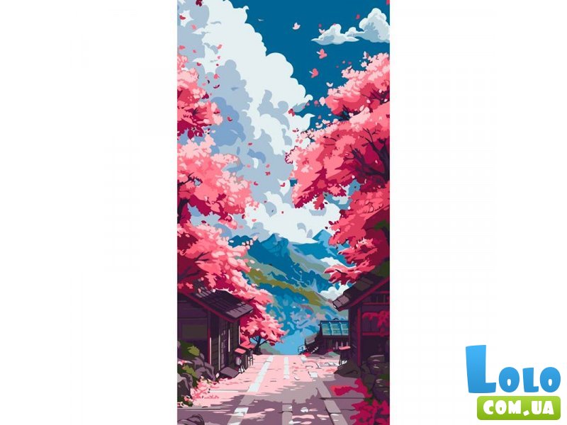 Картина по номерам Весенний пейзаж, ArtCraft (40х80 см)