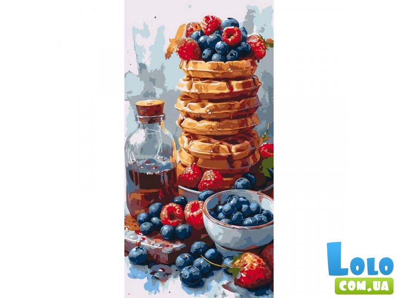 Картина по номерам Сладкие вафли, ArtCraft (40х80 см)