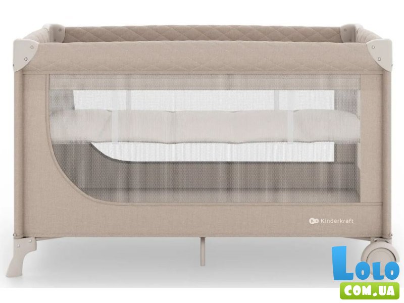 Кровать-манеж Leody Up, Kinderkraft (Beige)