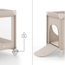 Кровать-манеж Leody Up, Kinderkraft (Beige)