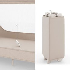 Кровать-манеж Leody Up, Kinderkraft (Beige)