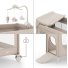 Кровать-манеж с пеленатором Leody Up, Kinderkraft (Beige)