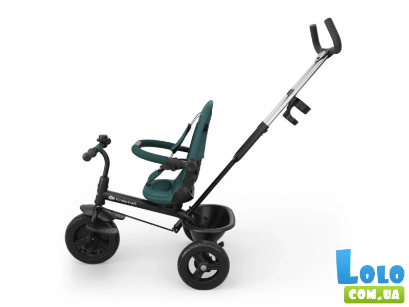 Трехколесный велосипед Aston 2 Plus, Kinderkraft (Green)