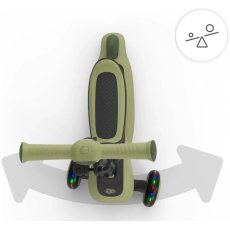 Самокат детский трехколесный Halley 2 Grassland Green, Kinderkraft (зеленый)