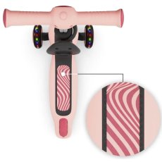 Самокат детский трехколесный Halley 2 Rose Pink, Kinderkraft (розовый)