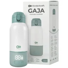 Портативный подогреватель для молока и термос 2 в 1 Gaja, Kinderkraft (Green)