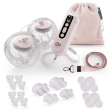 Двойной электрический молокоотсос GentleFlow, Kinderkraft (Pink)