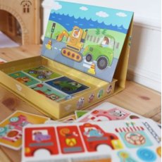 Магнитный набор Транспорт, Tooky Toy
