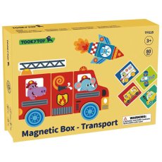 Магнитный набор Транспорт, Tooky Toy