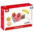 Набор фруктов на липучках деревянный, Tooky Toy (14 эл.)