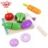 Набор овощей на липучках деревянный, Tooky Toy (14 эл.)