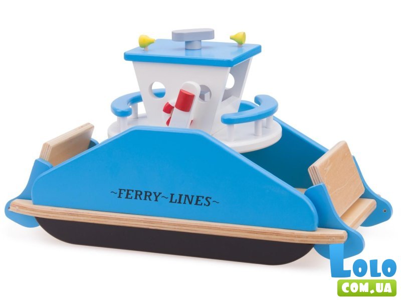 Деревянное паромное судно, New Classic Toys