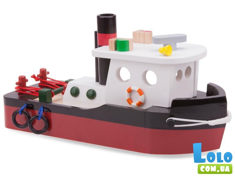 Дерев'яне Буксирне судно, New Classic Toys