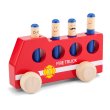 Деревянная Пожарная машина, New Classic Toys
