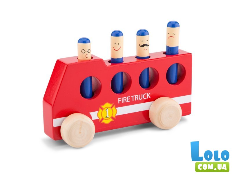 Деревянная Пожарная машина, New Classic Toys