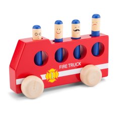Деревянная Пожарная машина, New Classic Toys