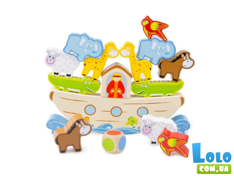 Игрушка-балансир Ноев ковчег, New Classic Toys