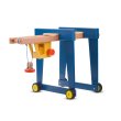 Деревянный контейнерный кран на колесах, New Classic Toys