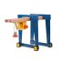 Деревянный контейнерный кран на колесах, New Classic Toys