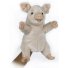 Мягкая игрушка на руку Свинка, Hansa, 25 см