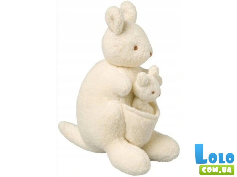 Мягкая музыкальная игрушка Кенгуру, Trousselie, 20 см