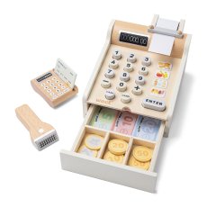 Игровой деревянный набор Кассовый аппарат, New Classic Toys