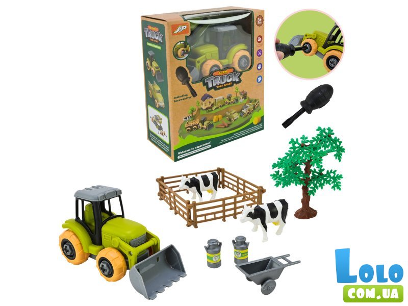 Игровой набор трактор с фигурками