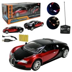 Машина на радиоуправлении Bugatti Veyron (красная)
