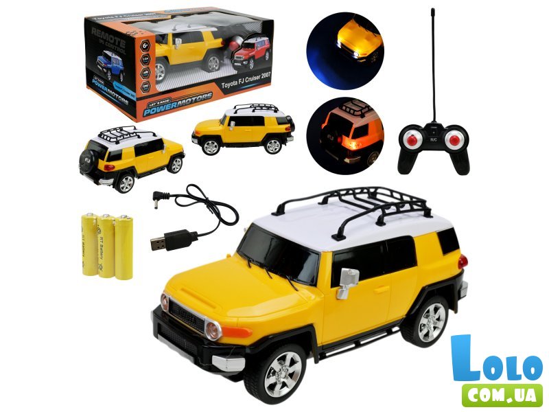 Машина на радиоуправлении Toyota FJ Cruiser 2007 (желтый)