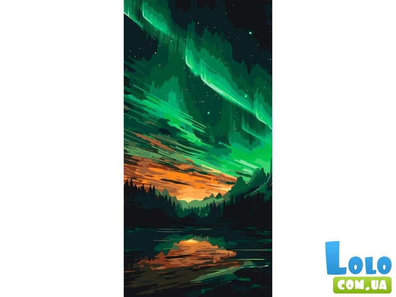 Картина по номерам Сияние, ArtCraft (40х80 см)